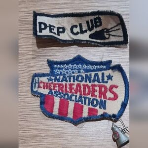Vintage Cheerleader and Pep Club Patches